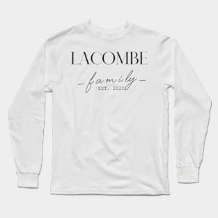 Lacombe Family EST. 2020, Surname, Lacombe Long Sleeve T-Shirt